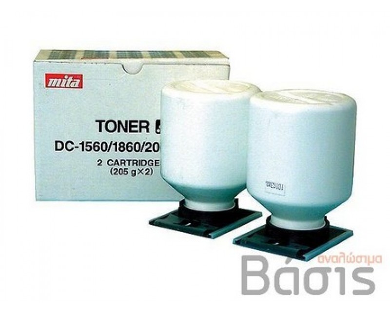 Toner DC-1560/1860/2060/2360 2 Cartridges (205 g X 2) mita